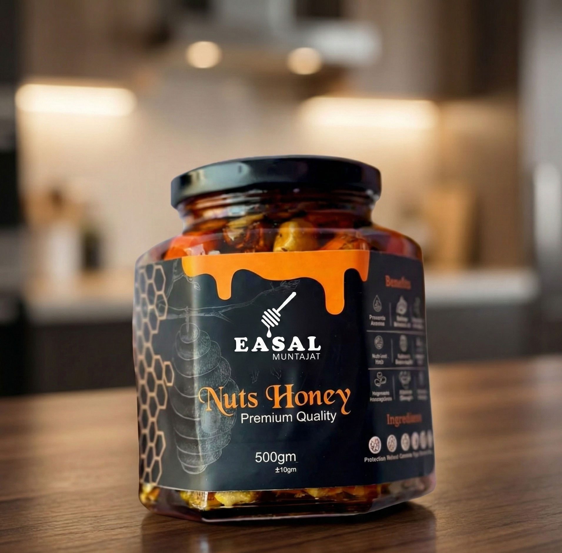 Easal  Nuts Honey  (500g)
